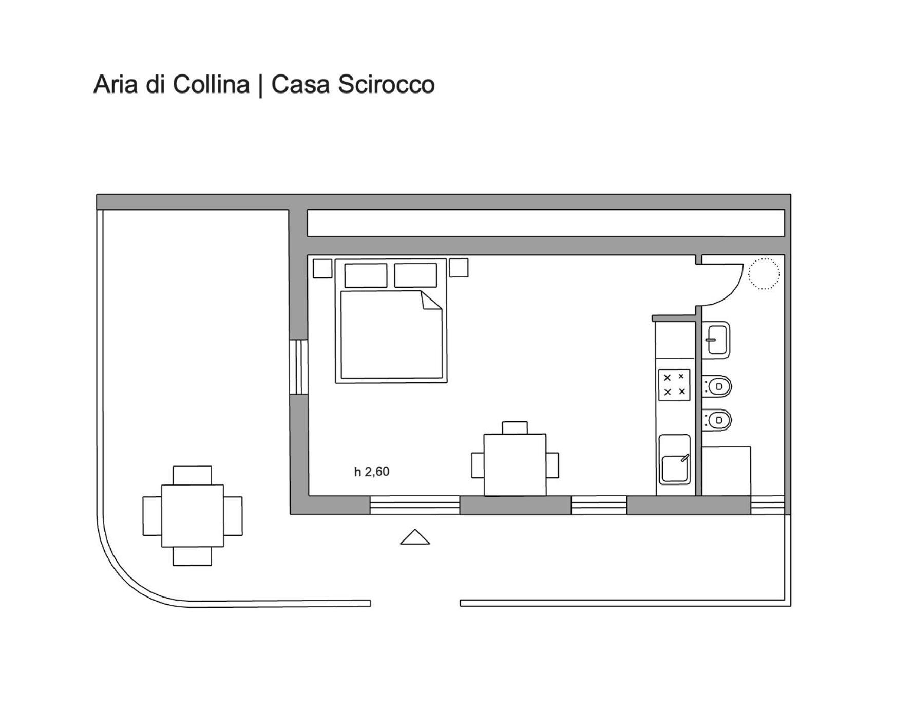 阿祖罗港Aria Di Collina - Isola D'Elba公寓 客房 照片